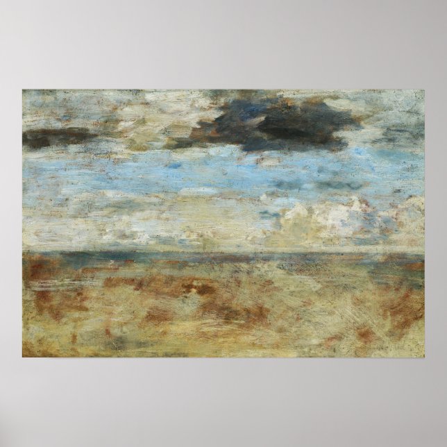 Poster Boudin - Céu (Estudo) (Frente)