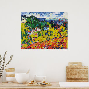 Poster Bougival   Maurice de Vlaminck  