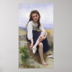 Pôster Bouguereau - Avant le Bain