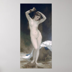 Pôster Bouguereau - Baigneuse