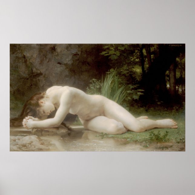 Pôster Bouguereau - Biblis (Frente)