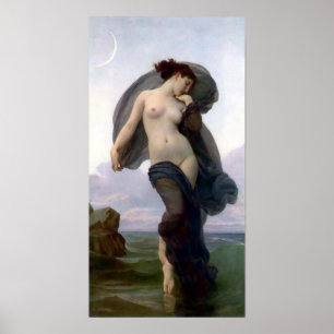 Pôster Bouguereau - La Crepuscule