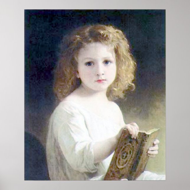 Poster Bouguereau - Le Livre de Fables (Frente)