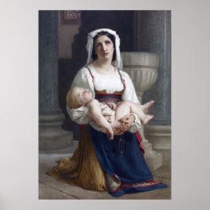 Poster Bouguereau - Redistribuição Camponesa Italiana