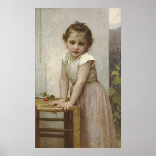 Poster Bouguereau - Yvonne (Frente)