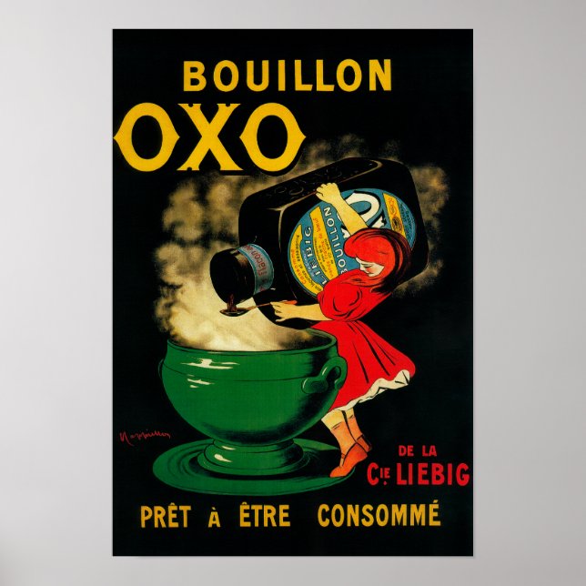 Pôster Bouillon OXO Vintage PoseterEurope (Frente)