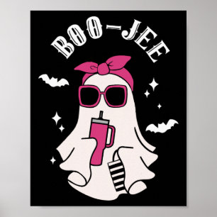 Poster Boujee Boo-jee Cute Ghost Spooky Halloween