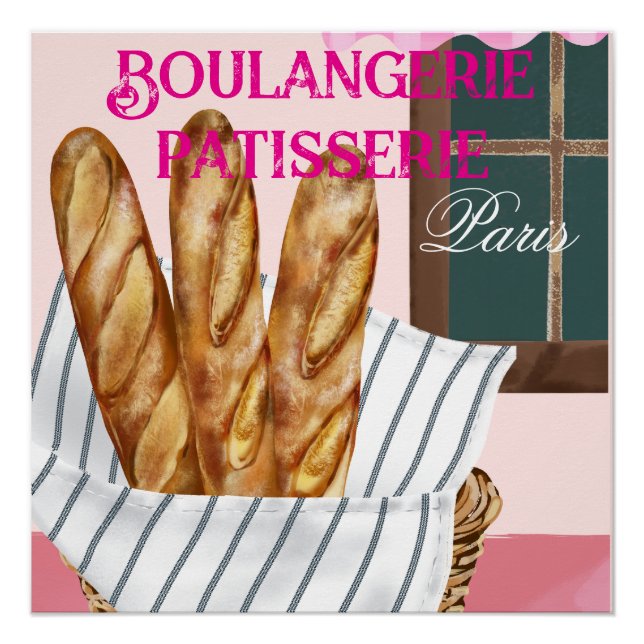 Pôster Boulangerie (Frente)