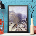 Pôster Boulevard des Capucines, por Claude Monet, Belas A<br><div class="desc">Boulevard des Capucines (1873), de Claude Monet, é uma pintura vintage impressionismo de paisagem urbana de arte que apresenta uma cena de rua em Paris, França. O Boulevard des Capucines é um dos quatro "grands boulevards" em Paris, uma cadeia de boulevards que circulam a leste-oeste que inclui também o Boulevard...</div>