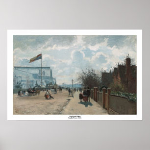 Poster Boulevarde Montmartre no ~ Camille Pissarro da