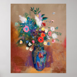 Poster Bouquet Of Wild Field Flowers - Odilon Redon