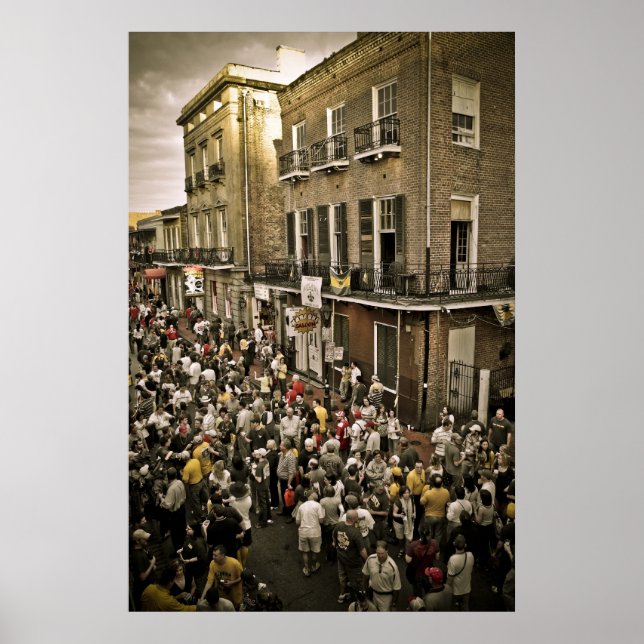 Poster Bourbon Street (Frente)