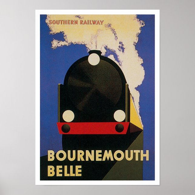 Poster Bournemouth Belle (Frente)
