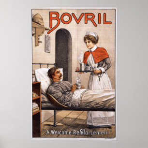 Poster Bovril Hospício, 1900