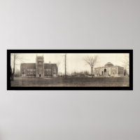 Bowdoin College, Maine Foto 1910