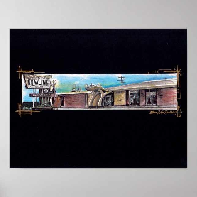 Poster Bowl-a-rena (Frente)