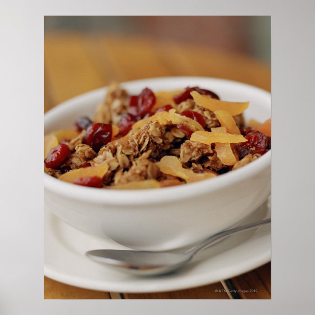Pôster Bowl of granola (Frente)