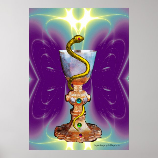 Pôster BOWL OF HYGEIA - Medicina, Farmácia (Frente)