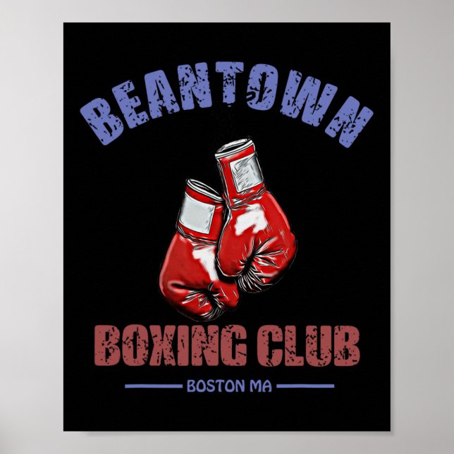 Poster BoxClub Beantown Boston Mãe - Luvas (Frente)