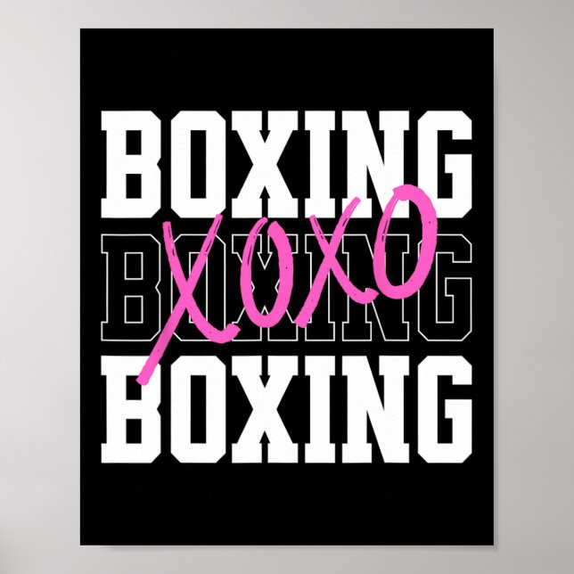 Poster Boxe Boxe Boxe  (Frente)