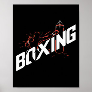 Poster Boxe Boxe Byg Kickboxing Amante do Boxe