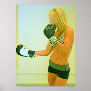 Poster boxe do modelo de malhação
