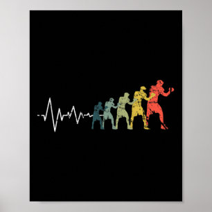 Poster Boxear Boxer Boxer Fight Love