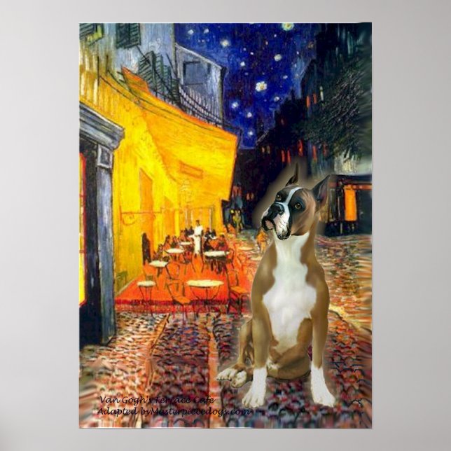 Pôster Boxer 1cr - Terrace Cafe (Frente)