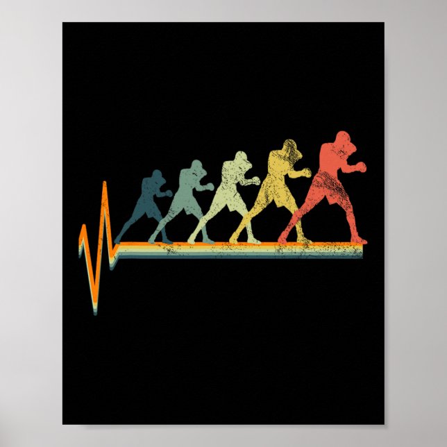 Poster Boxer Boxer Boxer Gift Love (Frente)