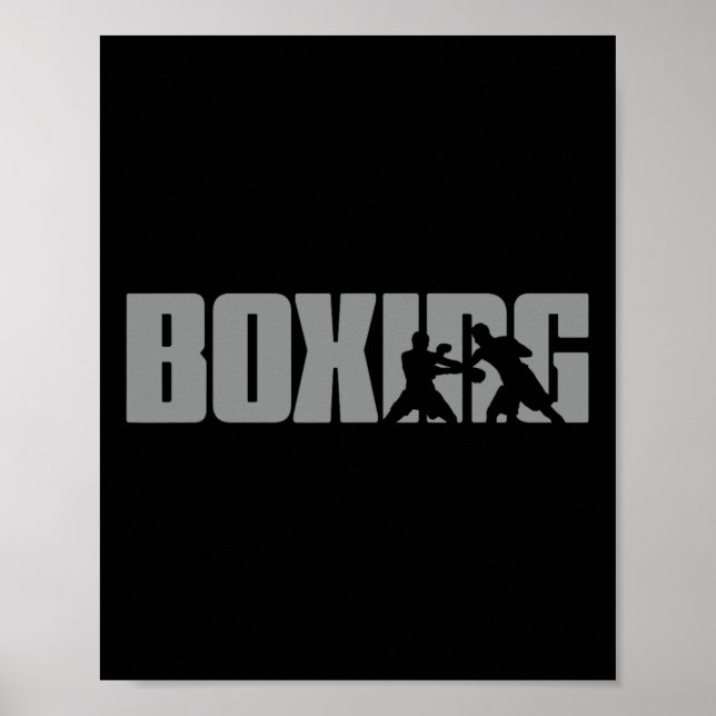 Poster Boxer Design para Boxer - Boxing (Frente)