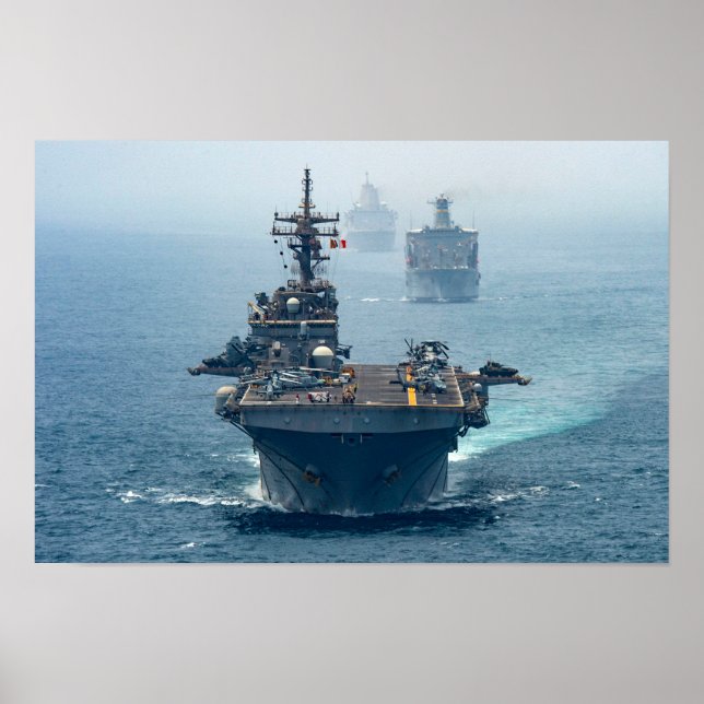 Poster Boxer USS (LHD-4) (Frente)
