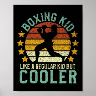 Poster Boxin Kid Funny Youth Boxer Gift