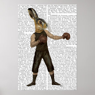 Pôster Boxing Hare
