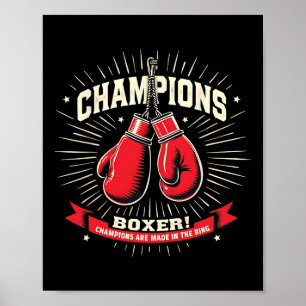 Poster Boxing I'm Boxer