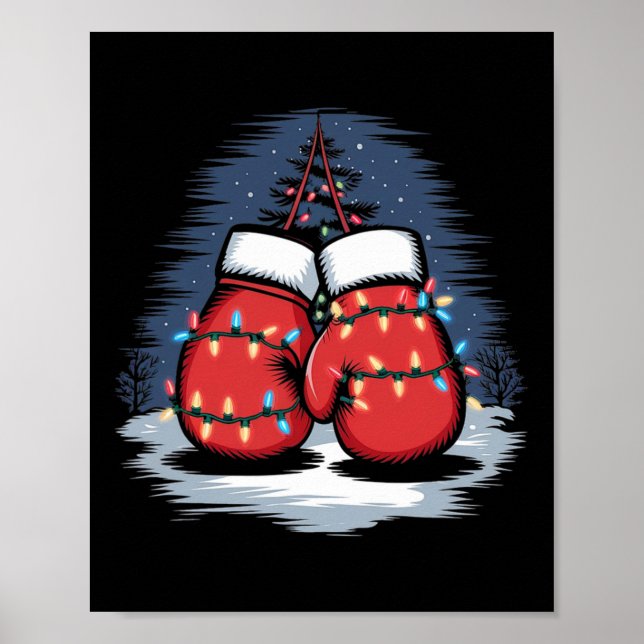 Poster Boxing Luvas Boxing (Frente)