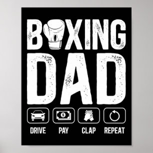 Poster Boxing Pai Drive Pay Clap Boxing Padre 1