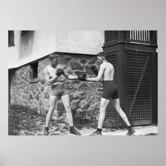 Poster Boxing para quintais: 1912 (Frente)