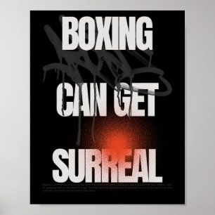 Poster Boxing pode ficar surreal