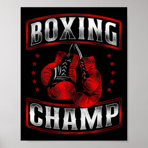 Poster Boxing Vintage Boxing
