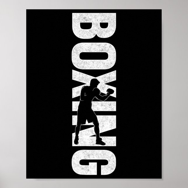 Poster Boxing Vintage Boxing 4 (Frente)