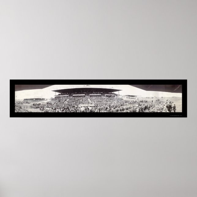 Pôster Boxing Willard Johnson Foto 1915 (Frente)