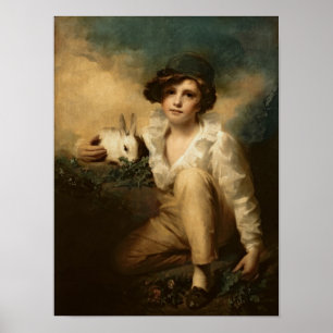 Poster Boy and Rabbit, c.1814