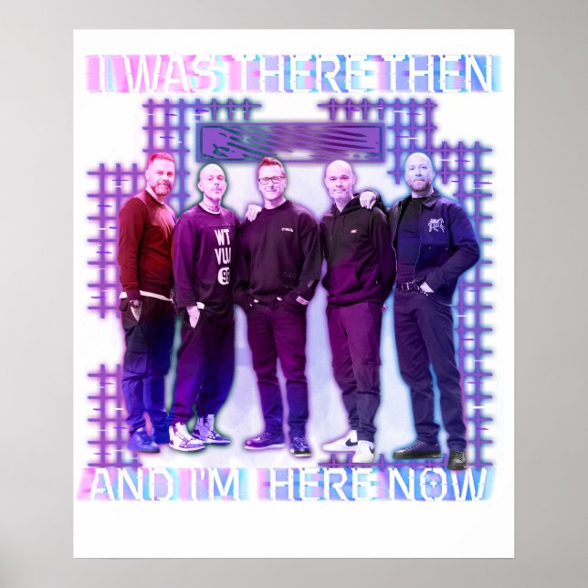 Poster boyband five  (Frente)