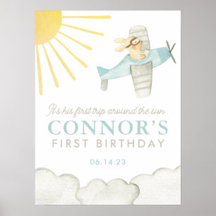 Poster Boys First Trip Around the Sun Plane 1rua Welcome