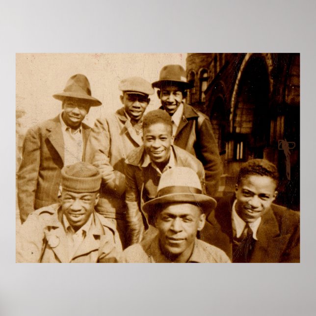 Poster Boz dos anos 30 da RPPC do capô (Frente)