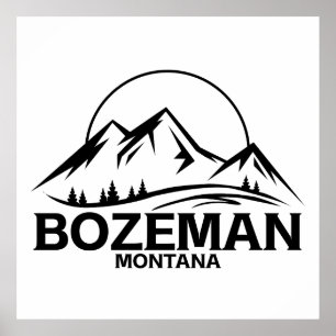 Poster Bozeman, Montana