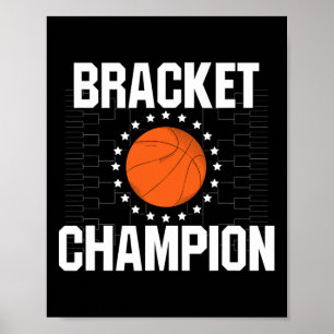 Poster Bracket Champion College Bysketbyll Tournament Gif