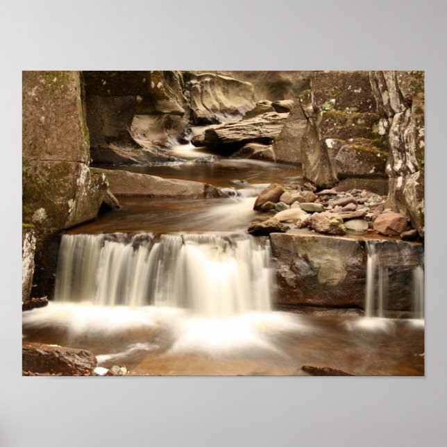 Poster Bracklinn Falls, Perthshire, Escócia (Frente)