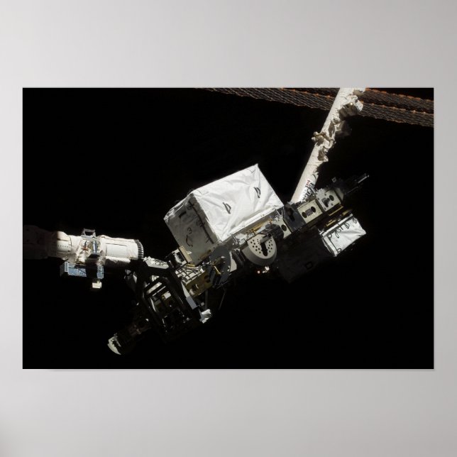 Poster Braço robótico do sistema de manipulador remoto (Frente)