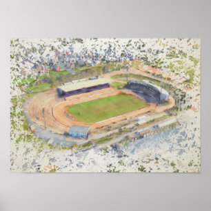 Poster Bradford Rugby League, Odsal Stadium